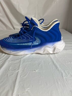 Nike Renew Elevate Basketball Shoes Mens 8 Blue White Sneakers Athletic Comfort